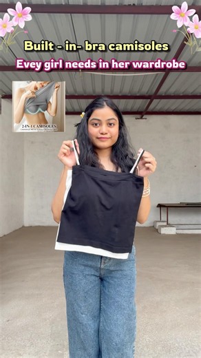 Itni achhi quality ki camisoles😍#camisolestyle#camisoletop#petitefashion#fashioninspo #stylingideas