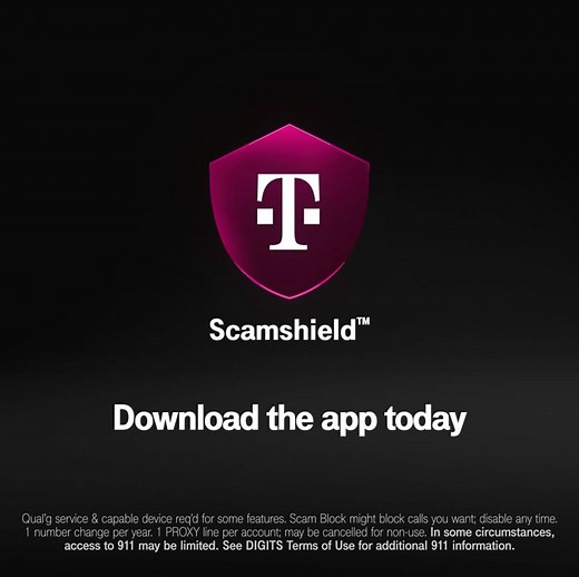 Scam Shield puts you in control of your phone number. We’ve put 5 layers of scam-blocking protection into one, easy-to-use app. And it’s FREE to our customers starting today! #ScamShield 🚫🤖📲 | T-Mobile