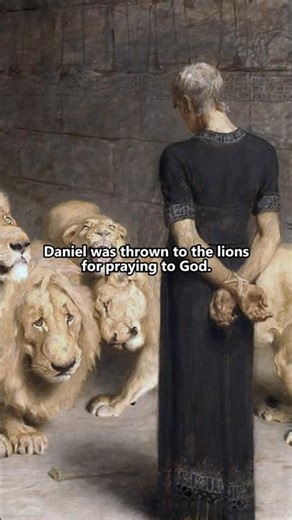 Daniel in the Lions' Den (1872) by Briton Riviere