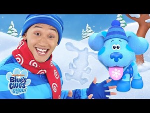 Make Silly Snow Angels w/ Blue & Friends! ❄️ | Blue's Clues & You!