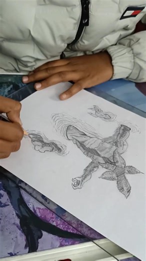 The Demogorgan Sketch By Creative Raman ⭐ #demogorgon #mindflayer #vecna #strangerthings #demogorgan