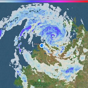 41K views · 661 reactions | Cyclone Marcus is currently crossing the coast 50km northeast of Darwin and approaching gale force wind strength. What does it look like at your place? Stay safe! | ABC Darwin | Facebook