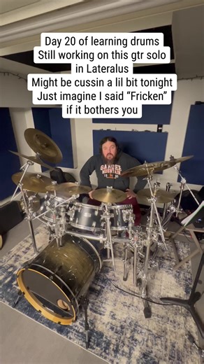 Another day another Lateralus drum progress vid #dannycarey #tool #lateralus #drums #drummer