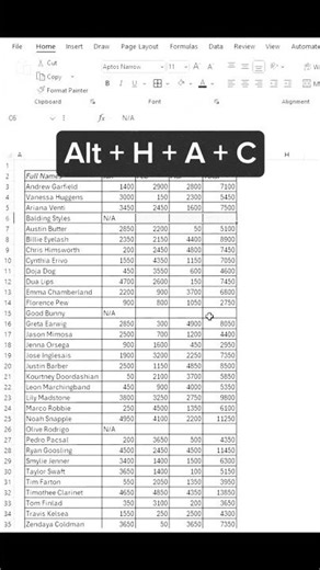 Master Excel's Hidden Merge Powers in Minutes #excel #exam #automobile #education #exceltips