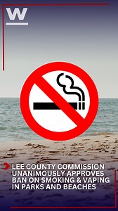 🚭 NEW RULES COMING TO THE SAND AND SWINGS 🏖️🌳 The Lee County Commission just voted unanimously to ban smoking and vaping at parks and beaches across the county. Our reporter is out today getting answers on how this could impact your next beach day — and what happens if you break the rules. 📲What do you think about the ban? Should other counties follow suit? #LeeCounty #Florida #SmokeFree #VapeFree #WINKNews | WINK News