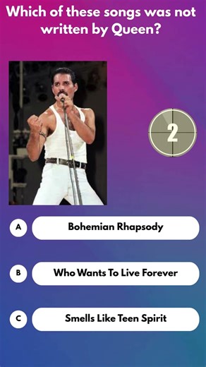 Which of these song was not written by Queen?
