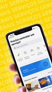 GetNinjas on Instagram: "Somos a maior plataforma de contratação de serviços da América Latina, conectando profissionais e clientes com mais de 500 tipos de serviços disponíveis para te ajudar! E você, sabia que era possível simplificar assim a jornada em busca do profissional ideal? 🤔✨ Conta pra gente nos comentários! 👇👇"