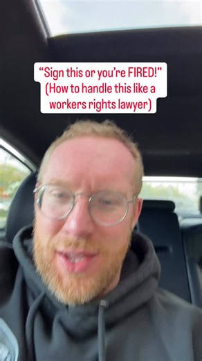Attorney Ryan Stygar on Instagram: "What can you do if you get hauled into a meeting, and you’re told you MUST sign a disciplinary write or else you are fired?? DONT PANIC! There’s a simple two-step process to protect your job and your reputation. The problem is most American workers don’t know their rights or how to enforce them. That’s why I wrote the ultimate guide to your rights at work! Just say BOOK to order yours today. I’m a workers rights lawyer based in California. If you’d like a free