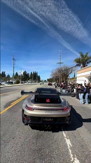 Porsche 911 GT3RS Launch Control