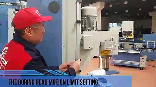 HONMAKSAN - HMR 180 - Motor Cylinder Block Boring Machine -Rektefiye - Moteur Cylindre forage -