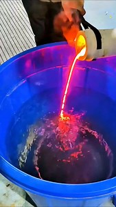 Gold refining process 💰🫧 #gold #refining #process | Istiyak Experiment