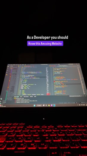 Zee_codz on Instagram: "Developers use this website 🌐 . . . . . . . . . #developer #webdevelopment #webdesign #html #css #javascripts #virals"