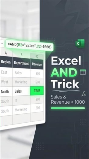 MASTER Advanced Excel Tricks with AND Logical Function!