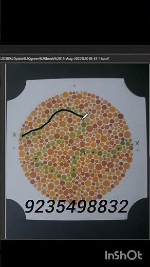 Colour Blindness Treatment/ Ishihara Test/ #colorblindness #biology #colorblindness #gk