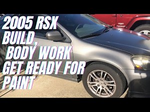 2005 Rsx body work, Rsx paint job, dc5 integra. acura rsx build