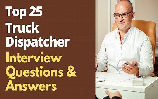 Top 25 Truck Dispatcher Interview Questions and Answers in 2026 | ProjectPractical.com