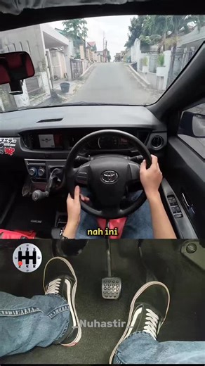 masuk gang kecil #tutorial #belajarmengemudi #drivingschool #manualcars