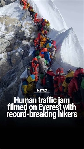 Footage taken during last year’s hiking season at Hilary step (8,790m) right below the summit of Everest shows a human traffic jam which is only going to get worse. In 2026, Nepal issued a record 492 number of permits to climb Mount Everest during the spring expedition 2026.