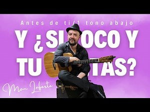 Antes de Ti - Mon Laferte (1 tono abajo) | Karaoke Acústico con Guitarra 🎸 | Y si toco y tú cantas