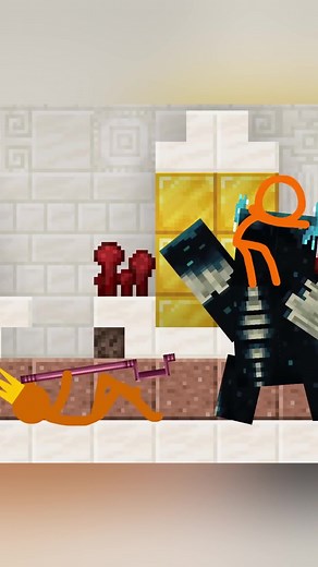 King Orange: Alan Becker Stickman Minecraft Animation
