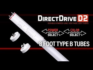 Keystone 8 Foot Tubes with Power and Color Select