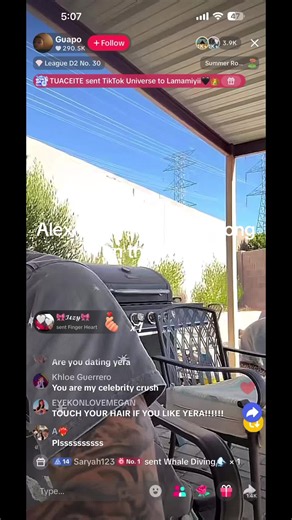 Alex Chino Sings Live & Interacts with Chat