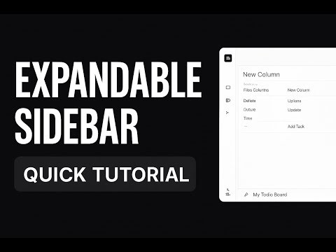How to make an onClick expandable sidebar | nextjs useState | no libraries