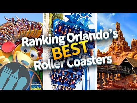Ranking Orlando’s BEST Roller Coasters