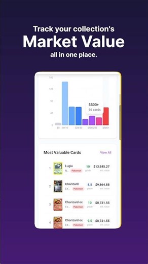 Grade your cards and see live market pricing and join Card Lovers for the full value portfolio