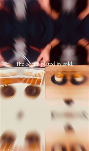 Part I - The Sea When gold meets salt. The sea speaks in gold and silence. Uni. Caviar. Every detail deliberate. This is where the story begins. Follow the series - from sea to simmer to flame. 🔥 #reirestaurants #seaurchin #Caviar #cinematicfood #luxurydining #finediningnyc #SohoEats #nyc #cheftok #luxuryinmotion #foodfilm