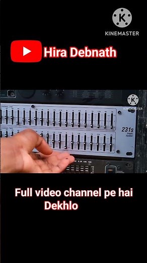 dbx graphic equalizer settings #shorts #shortvideo