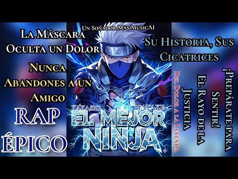 KAKASHI HATAKE RAP ÉPICO - EL MEJOR NINJA (NARUTO SHIPPUDEN) UN SOÑADOR MÁS 