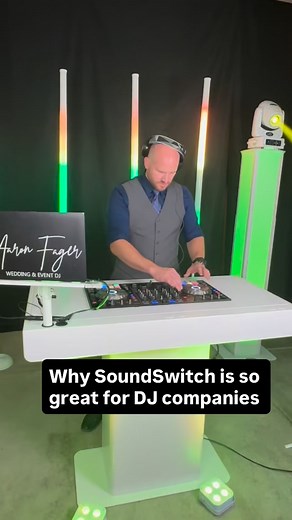 4.4K views · 52 reactions | I love using @soundswitch_dj for my DJ company because I don’t have to train each team member to be a lighting designer; they just play the songs in their DJ software and the lighting just runs itself #soundswitch #djsetup #djlighting #djgear | DJ Daryl Bennett | Facebook