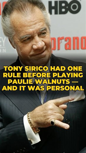 Tony Sirico Had ONE Rule Before Playing Paulie Walnuts — And It Was Personal