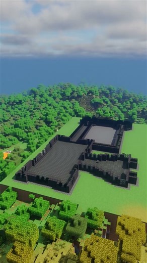 Simple Black Castle | Timelapse #shorts