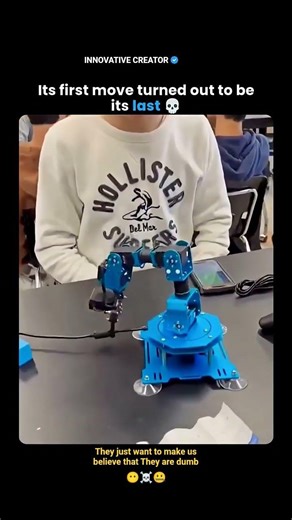 AI Robot Turn Off Itself - First Decision turned into last Decision 😳