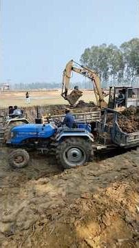 Advanced Machine Working in Rural Bangladesh | Soil Excavation Process