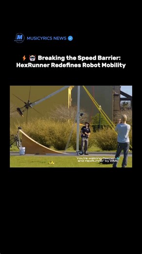Musicyrics News on Instagram: "⚡🤖 Breaking the Speed Barrier: HexRunner Redefines Robot Mobility HexRunner, developed under DARPA’s FastRunner program, has set a new land speed record for untethered legged robots — hitting an incredible 33 mph 🏃‍♂️💨 Instead of wheels or slow, careful steps, HexRunner uses spring-loaded rotating legs 🦿 These legs strike the ground only at optimal moments, keeping momentum almost constant even on rough terrain 🌄 The real breakthrough isn’t software — it’s mec