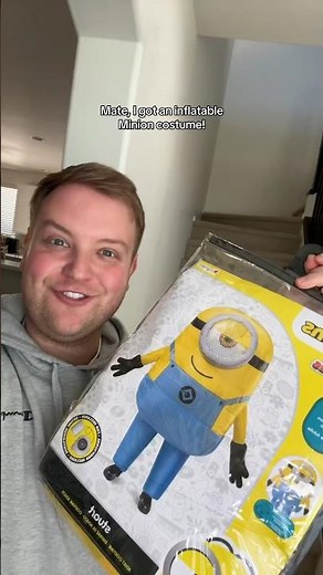 Inflatable Minion Costume! #SummerVibes