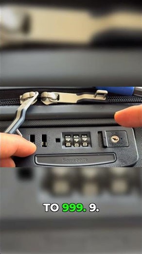 Reset Your Samsonite Lock in Under a Minute 🔒 . ASMR #ASMR