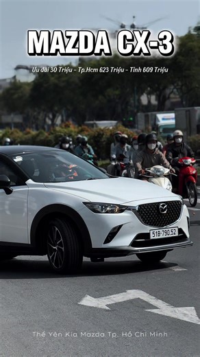 Mazda Cx-3 mẫu xe xứng đáng lựa chọn nhất trong phân khúc nhỏ gọn tiện lợi và giá cực kì mềm #Cx3 #Mazda #Trắng #xuhuongtiktok #fyp