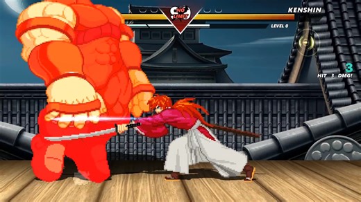 Juggernaut vs Kenshin - Mugen kombat #mugen | Fighting Gamers 2