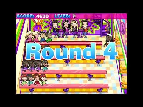 iCarly: T-Bo's Smoothie Slider at the Groovy Smoothie - Gameplay (You Lose ending)