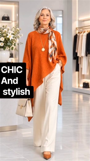 Timeless Fashion for Women Over 60 | Classy, Chic & Effortless Style #chiccasual #confidence # moda
