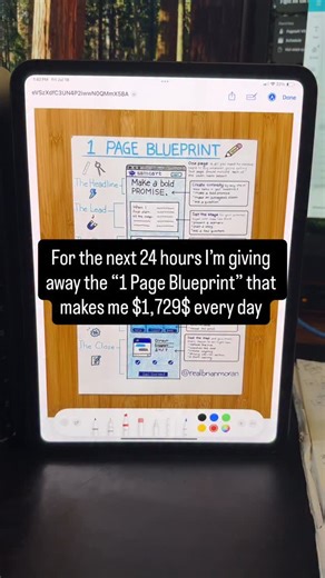This is the exact formula we use to build 6, 7, and even 8-figure sales pages all on a single page.⁣⁣ ⁣⁣ No bloated funnels.⁣⁣ No complicated tech.⁣⁣ No copywriting skills needed.⁣⁣ ⁣⁣ Just one page. Seven ingredients. Massive results.⁣⁣ ⁣⁣ Just comment “BLUEPRINT” below. ⁣⁣ ⁣⁣ #CEO #DigitalMarketing #Marketing101 | Brian Moran