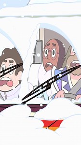 It's a Winter Wonderride in Beach City 😅☃️✨ Tune into Steven Universe weekdays at 4pm EST on Discovery Family Channel | Discovery Family Channel