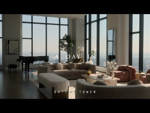 A Day In the $65,000,000 Sutton Tower Penthouse by Thomas Juul-Hansen | A DAY IN | Luxury Condo Tour