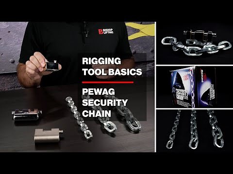 "Bolt-Cutter Proof" Security Chain | Review of Pewag Security Chain & Padlock Kits