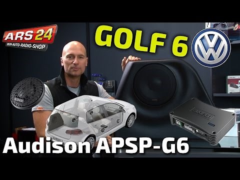 VW Golf 6 Sound-Anlage komplett installieren | Audison APSP-G6