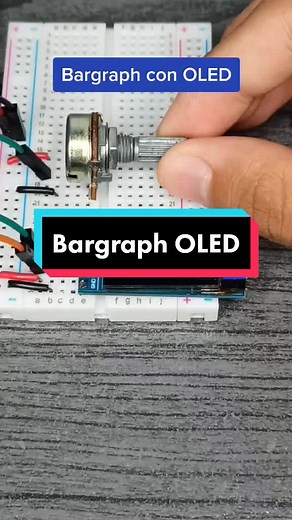 Creating a Bargraph with OLED Display - Circuit Hacks and Robotics